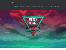 Tablet Screenshot of messybeatz.com